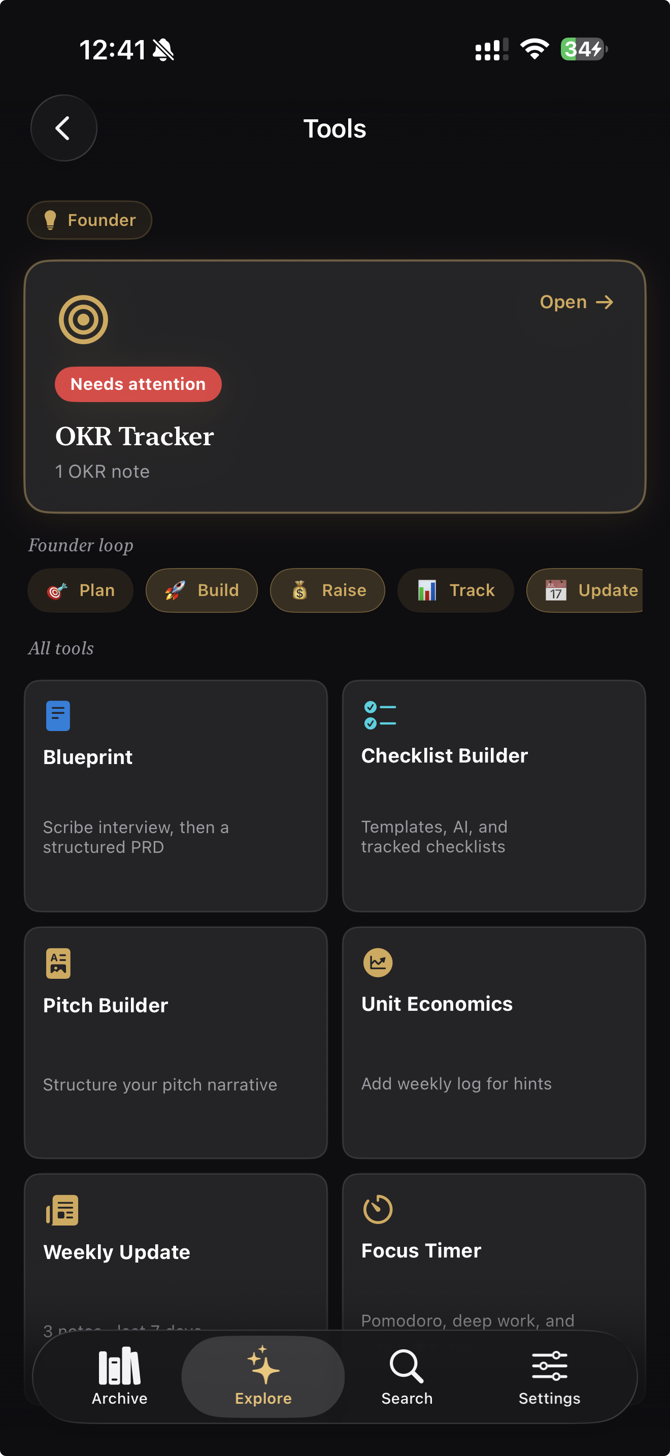 Scholium — Founder domain